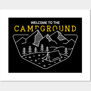 Welcome to The Campground Posters and Art